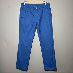 Bonobos Pants Mens 33x32 Blue Straight Fit Chinos Preppy Casual